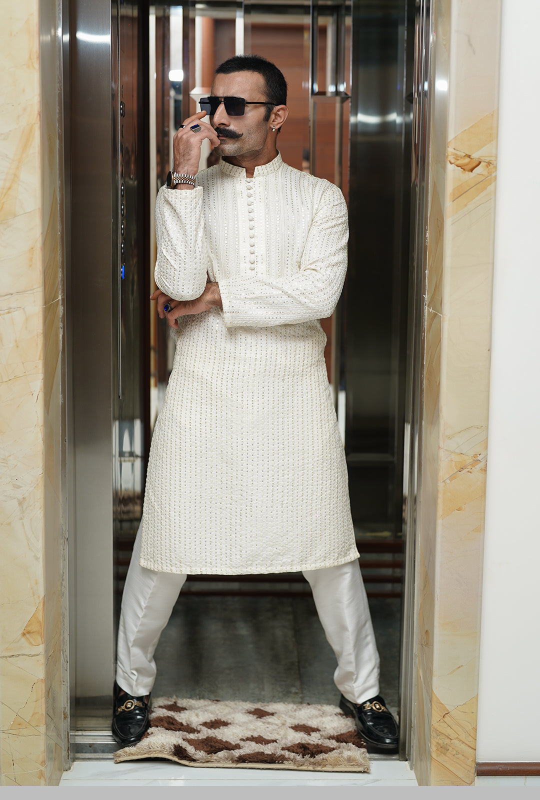 Mens Kurta Pajama - MSK77